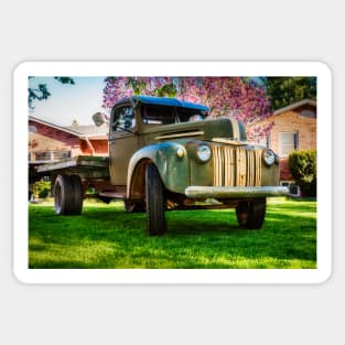 46 Ford Truck Flat Bed 5 Sticker